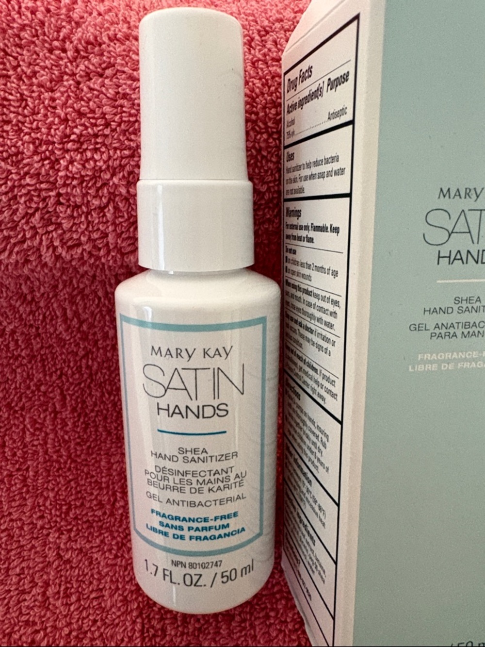 Mary Kay Satin Hands Shea Hand Sanitizer - New with Box